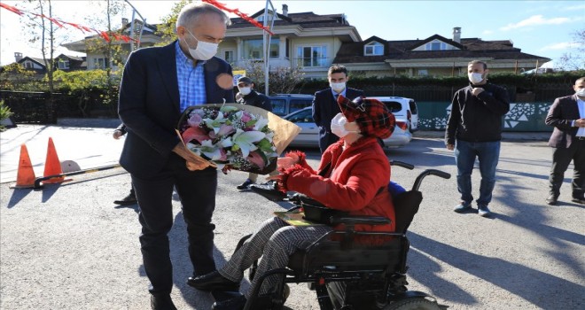 AHMET POYRAZ’DAN ENGELLİ VATANDAŞLARA ZİYARET
