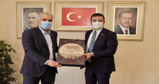 EKREM İMAMOĞLU İLE KABAKTEPE KAHVE İÇTİ