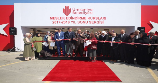 ÜMRANİYE'DE MİSAK-I MİLLİ SERGİSİ AÇILIŞI YAPILDI