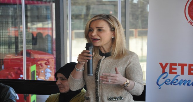 EMİNE SİPAHİ KADINLARLA SEÇİM STARTI VERDİ