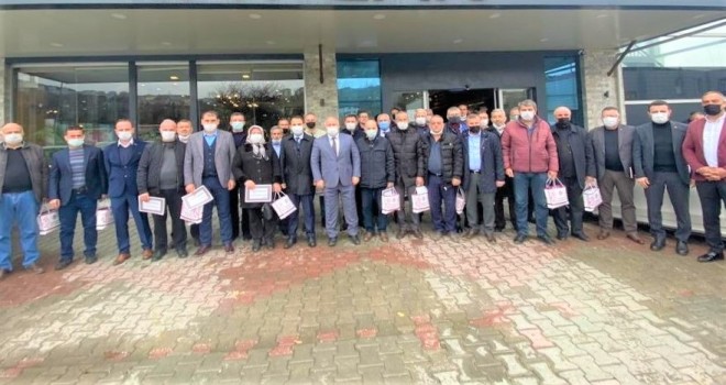 ÇATALCA 'DA BAŞKAN ÜNER MUHTARLARLA İSTİŞARE YAPTI