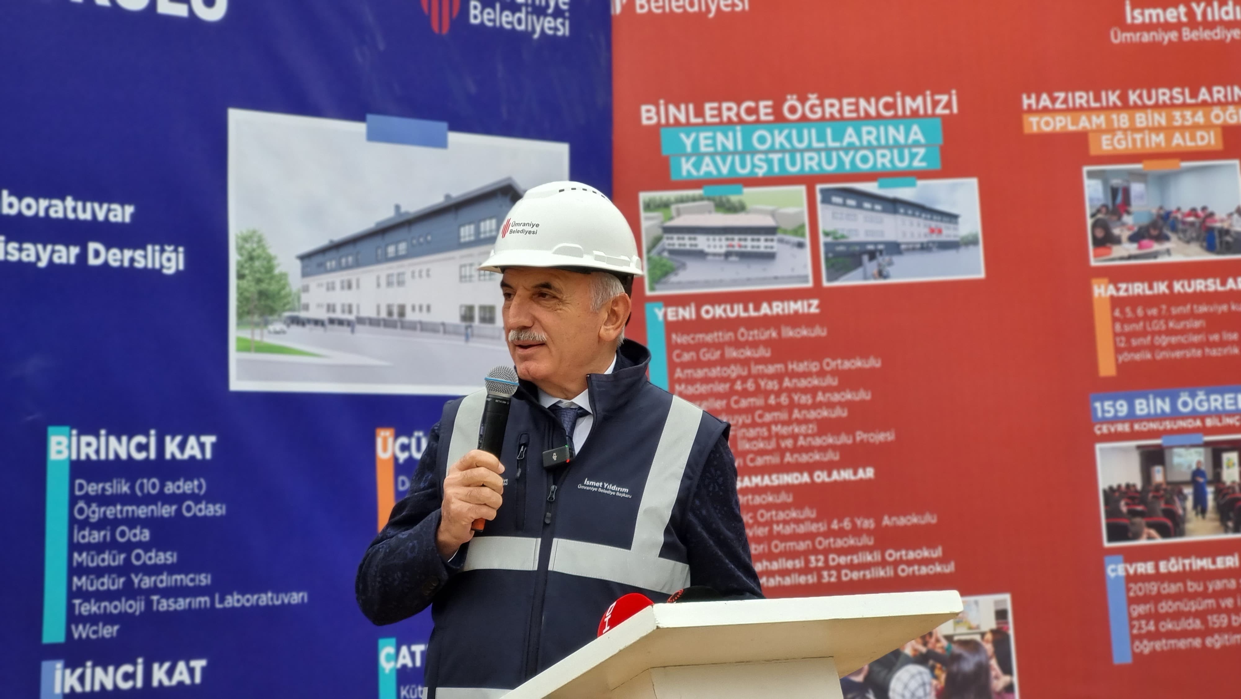 ÜMRANİYE’YE BİN ÖĞRENCİLİK BİR EĞİTİM YUVASI DAHA ÜMRANİYE’YE BİN ÖĞRENCİLİK BİR EĞİTİM YUVASI DAHA