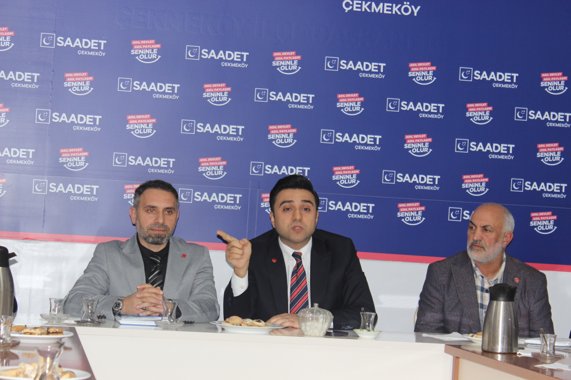 SAADET PARTİSİ ÇEKMEKÖY ADAYINI AÇIKLADI SAADET PARTİSİ ÇEKMEKÖY ADAYINI AÇIKLADI