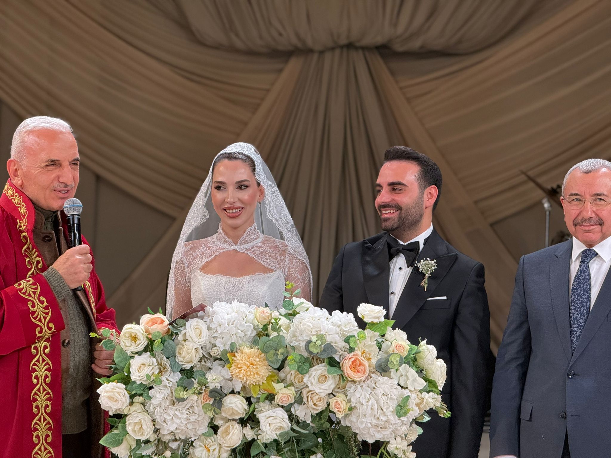 GÖRKEMLİ NİKAH TÖRENİNDE “EVET” DEDİLER