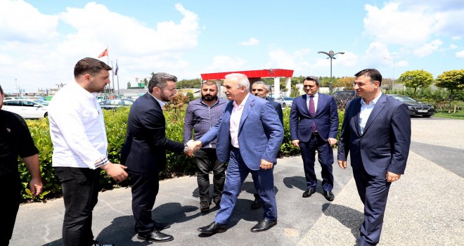 Başkan Yıldırım’dan Ümraniyespor’a Moral Ziyareti