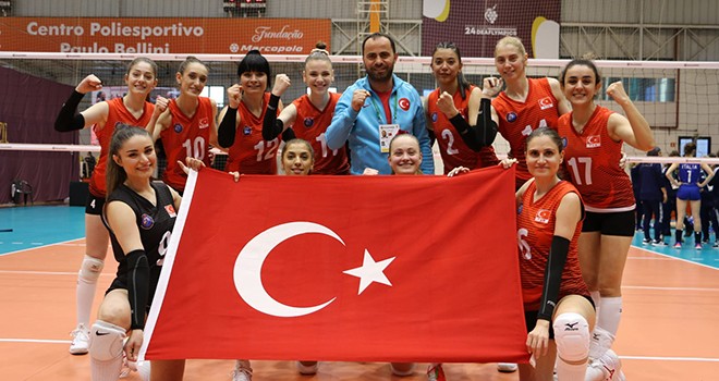 İŞİTME ENGELLİLER KADIN VOLEYBOL MİLLİ TAKIMIMIZDAN BÜYÜK BAŞARI