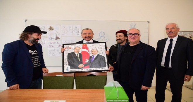 Türkiye’nin İlk Çizgi Roman Okulu Sancaktepe’de Açıldı Türkiye’nin İlk Çizgi Roman Okulu Sancaktepe’de Açıldı