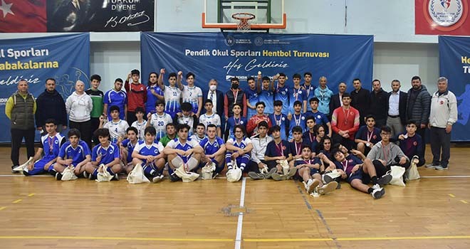 PENDİK HENTBOL TURNUVALARINDA MÜCADELE SONA ERDİ