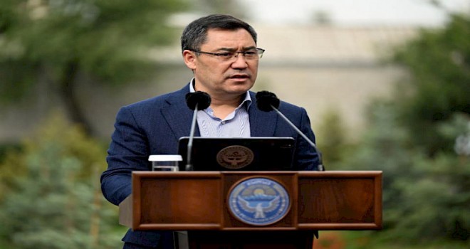 SADYR ZHAPAROV KIRGIZİSTAN’A YAPILAN YAPTIRIMLARI DEĞERLENDİRDİ SADYR ZHAPAROV KIRGIZİSTAN’A YAPILAN YAPTIRIMLARI DEĞERLENDİRDİ