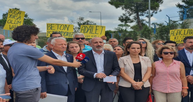 CHP ÇEKMEKÖY’ÜN YEŞİL İSYANI SÜRÜYOR