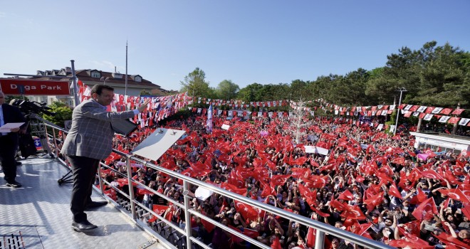 İMAMOĞLU ÇEKMEKÖYLÜLERLE BULUŞTU İMAMOĞLU ÇEKMEKÖYLÜLERLE BULUŞTU