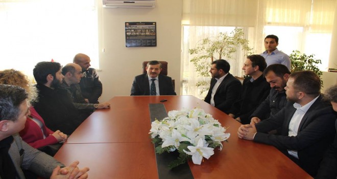 ÇESADER İLÇE PROTOKOLÜNÜ ZİYARET ETTİ